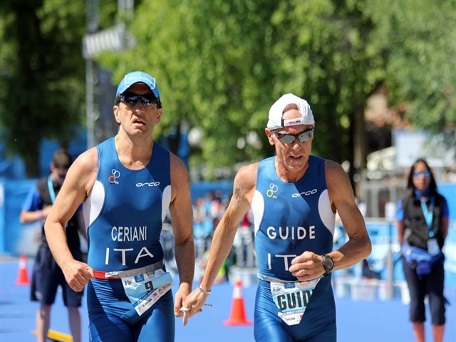 claudio e alberto durante la corsa 